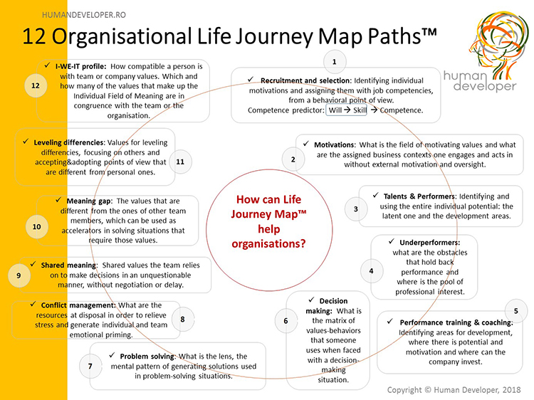12 Organisational Life Journey Map Paths